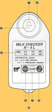 Цифровой детектор мастита "MILK CHECKER N-4L"